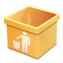 dsquared,yellow,trash,empty