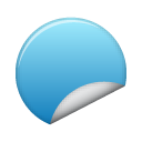 blue,sticker