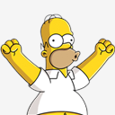 Homer,Simpson,Happy