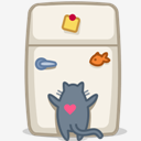 cat,fridge