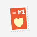 stamp,love