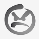 smiley,angry