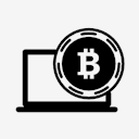 bitcoin,and,laptop