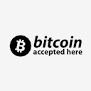 bitcoin,accepted,here,logo