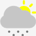 Cloud,Snow,Sun