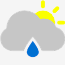 Cloud,Raindrop,Sun