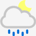 Cloud,Rain,Moon