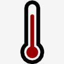Thermometer,Three,Quarter,Full