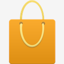 shopping,bag,orange