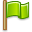 flag,green