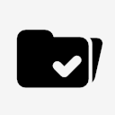 open,folder,check