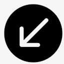 arrow,left,down,alt