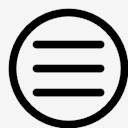 menu,circle,alt