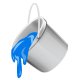 blue,paint