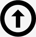 down,arrow,circle