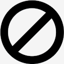 no,entry,icon