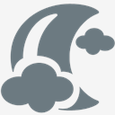 cloudy,night