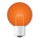 bulb,red