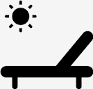 sunbathing