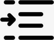 indent