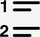 numbered