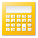 calculator,yellow