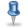blue,pin