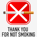 Thank,you,for,not,smoking,symbol