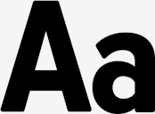 font