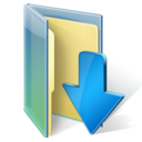 arrow,download,folder,windows