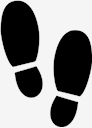 footsteps
