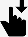 down,Hand