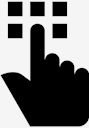 keypad,Hand