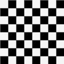 checkered