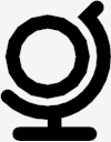globe,outline