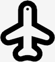 plane,outline