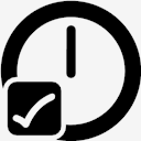 checked,clock