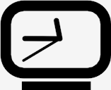 white,clock