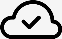 cloud,check