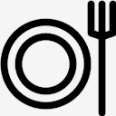 dish,fork
