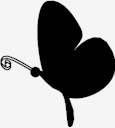 black,Butterfly