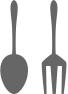 spoon,fork