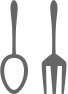 spoon,fork