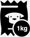 1kg,dog,food