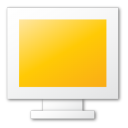 monitor,yellow