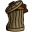 filledbin,ramshackle