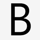 B