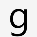 g,lowercase