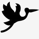 flying,stork
