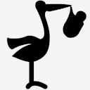 stork,with,bundle